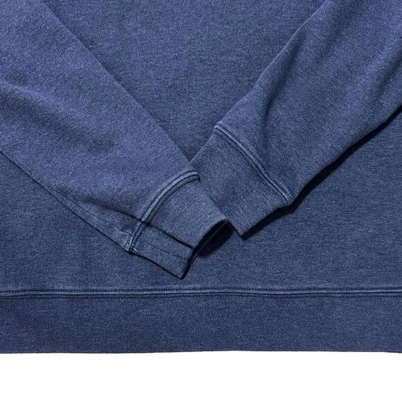 johnnie-O 1/4 Zip Pullover Sweatshirt Size S Blue Casual Preppy Coastal - Picture 6 of 9